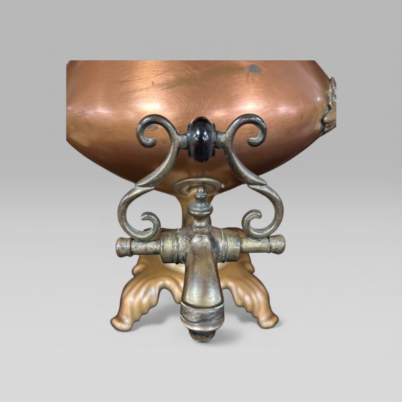 Antique Victorian Copper Samovar - Image 7